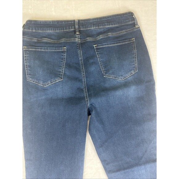 NYDJ Not Your Daughters Jeans Slim Bootcut LiftxTuck Blue Size 12 - Picture 6 of 10